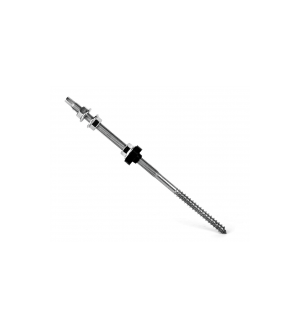 Sam-Montuje: Dwugwint M10x250 mm – śruba dwugwintowa do mocowania konstrukcji PV
