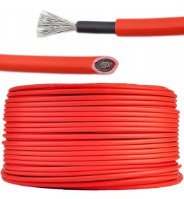 Kabel solarny 6mm² CZERWONY...