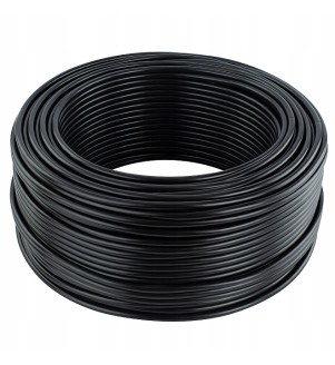 Kabel solarny 4mm² CZARNY - SOLARFLEX-X H1Z2Z2-K  (paczka 100m )