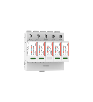 MERSEN Ogranicznik przepięć DC Typ T1+T2 1000V DC 2‑stringi 5‑polowy Surge-Trap K