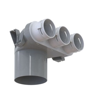 Skrzynka rozprężna 3x75/125 mm