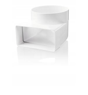 Kolano łącznikowe 90°204x60 mm/125 mm