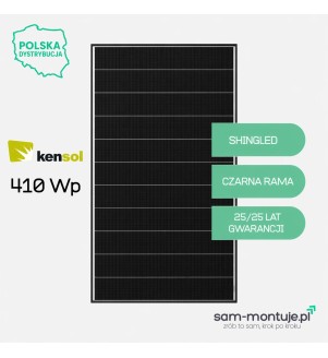 Moduł fotowoltaiczny KENSOL 410W (czarna rama)