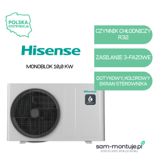Pompa Ciepła HISENSE Hi-Therma Monoblok 10 kW