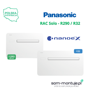 Panasonic RAC Solo nanoe™ X 1,7 kW - klimatyzator bez jednostki zewnętrznej