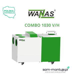 WANAS Rekuperator COMBO 1030 V/H