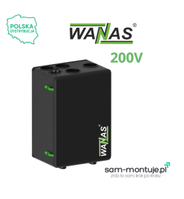 WANAS BLACK Rekuperator 200 V