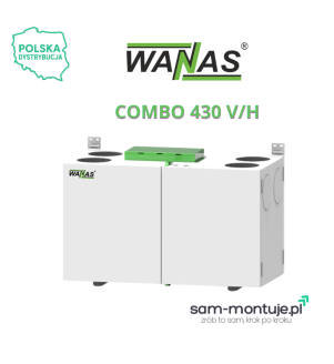 WANAS Rekuperator COMBO 430 V/H