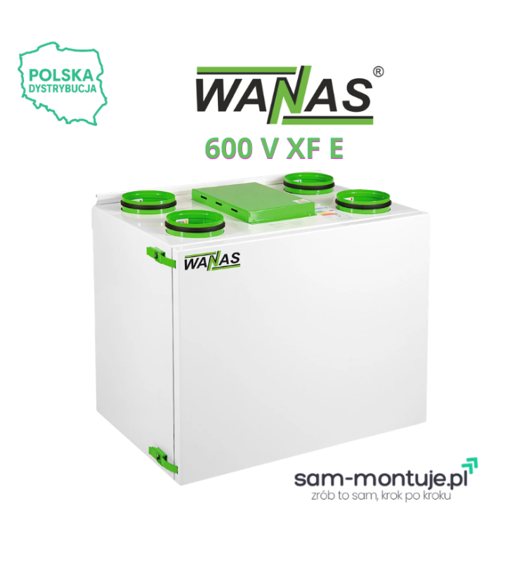 Wanas WANAS 600V_XF_E – centrala WANAS600V_XF_E z XF i elektroniką sterującą