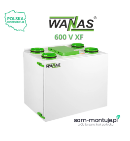 WANAS Rekuperator 600 V XF