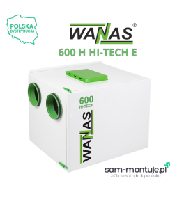 WANAS Rekuperator 600 H...
