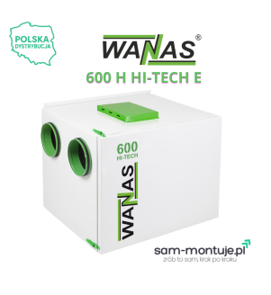WANAS Rekuperator 600 H HI-TECH