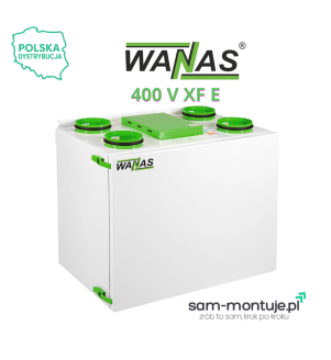 WANAS Rekuperator 400 V XF E