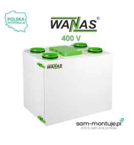 WANAS Rekuperator 400 V