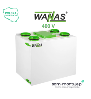 WANAS Rekuperator 400 V