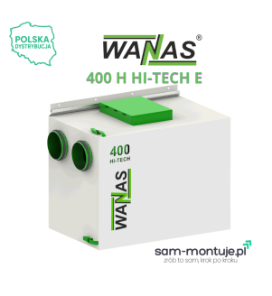 WANAS Rekuperator 400 H HI-TECH