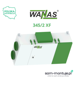 WANAS Rekuperator 345/2 XF