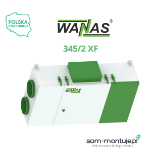 WANAS Rekuperator 345/2 XF
