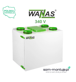 WANAS Rekuperator 340 V