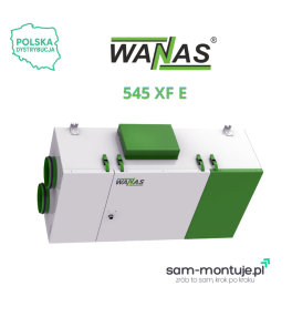 WANAS Rekuperator 545 XF E