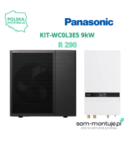 Pompa ciepła Panasonic AQUAREA KIT-WC0L3E5 9kW