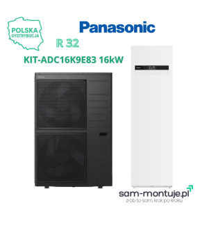 Pompa ciepła Panasonic AQUAREA KIT-ADC16K9E83 16kW SPLIT All In One