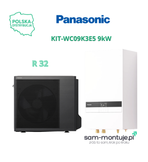 Pompa ciepła Panasonic AQUAREA KIT-WC09K3E5 9kW SPLIT