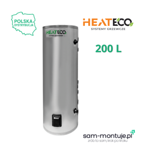 HEAT ECO zasobnik CWU INOX 200L (stal nierdzewna)