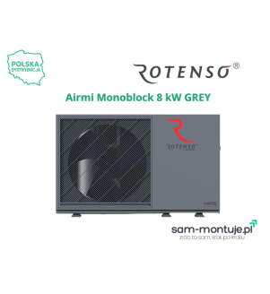 Rotenso Airmi Monoblock 8 kW GREY