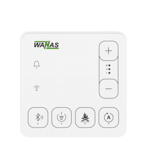 WANAS BLACK Rekuperator 300 V - z wymiennikiem entalpicznym – Nowoczesne sterowanie