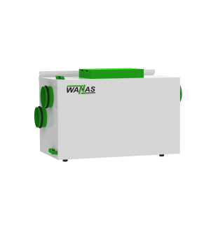 WANAS Rekuperator 250 H - z wymiennikiem entalpicznym