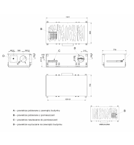 WANAS Rekuperator AIRCLASS 600