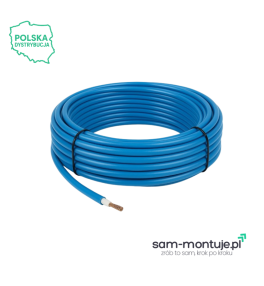Kabel LGY 10 mm² niebieski